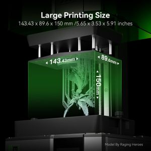 ELEGOO Mars 5 Resin 3D Printer – High Precision LCD Printing
