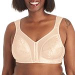 Playtex Women's 18 Hour Supportive Flexible Back Front Close Wireless Bra US4695 Light Beige