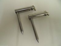 TMC 2 x Stainless Steel Single arm 