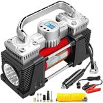 Portable 12Volt Air Compressor, Hea