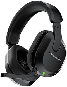Turtle Beach Stealth 600 Wireless Multiplatform Amplified Gaming Headset for PS5, PS4, PC, & Mobile – Bluetooth, 80-Hr Battery, Noise-Cancelling Flip-to-Mute Mic, 50mm Speakers – Black