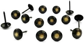 Let's Decorate 200PCS Upholstery Tacks, Decorative Tacks for Sofa, Furniture Metal Thumb Tacks, Home DIY Decorative Nail Heads Nails (9.5mm Bronze)