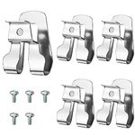 Ullnosoo Belt Clip for Ryobi, 5Pcs Drill Clip for Tool Belt 633586002 636181001 Replacement Part with Screws, Stainless Steel Driver Hook for Ryobi and Ridgid 18 volt Tools