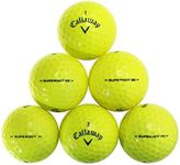 Yellow Premium Golf Ball Mix - Great Brands & Styles! 50 Near Mint Quality Used Yellow Golf Balls (AAAA Yellow Pro Styles Mix) (50PK-PLYL-2)