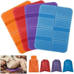 EEEKit Foldable Seat Cushion, 4 Pack Waterproof EVA Sitting Pads for Winter Outdoor Sports, 15x11 Inch Compact and Portable Backpacking Mats