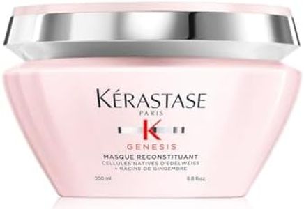 Kérastase Genesis, Nourishing & Fortifying Anti-Hair Fall Mask, For Weakened Hair, With Ginger Root & Edelweiss Flower, Masque Reconstituant, 200ml