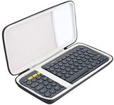 Khanka Hard Travel Case For Logitech K380 Multi-Device Bluetooth Keyboard.(Only case)