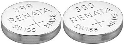 2 X Renata Battery 399 SR927W SILVE