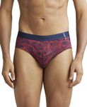 Jockey Men's Cotton Briefs (Pack of 1) (US52_Brick Red_M)