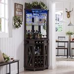 OKD Corner Bar Storage Cabinet, 72"