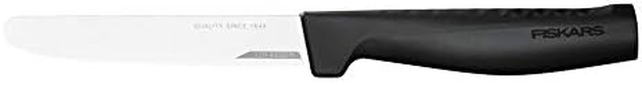 Fiskars Cuchillo para tomates, Elegantes Design, Longitud total: 23,4 cm, Acero inoxidable/Plástico, Hard Edge, 1054947