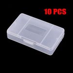 CHILDMORY Clear Protection Game Case Dust Cover for Gameboy Advance GBA Pack 10PCS