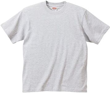 United Athletic 594201 Men's Premium T-Shirt, 6.2 oz, ash, M