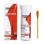 TONNYLAB Second Generation Lead Test Swab Kit(10 Rapid Home Testing Swabs)30-Second Results by Using Water Only,Home Use for All Surfaces - Painted,Metal, Toys,Dishes, Ceramics,Jewelry,Wood