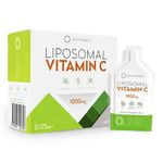 The Purest, Most Bioavailable Liposomal Vitamin C On The Market 1000mg 30 Daily Sachets No Sweetener, No Soy, All Natural Ingredients.Immune System, Skin & Energy Support