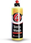 Adam's Polishes Strip Car Wash Soap (16 oz) - Sealant & Wax Remover Shampoo Salt Remover, Presoak, & Acidic Wash | Thick Suds For Use Cleaning Kit, Foam Cannon, Foam Gun, Sponge, Mitt, Chamois