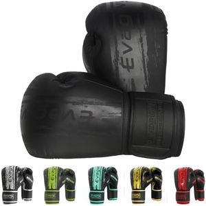 EVAGWY Boxing Gloves for Men and Women，Pro Training Sparring，Suitable for Boxing Kickboxing MMA Fighting，Adult Heavy Punching Bag Gloves，Workout Gloves for Boxing，Muay Thai