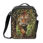 Amzbeauty Tiger Lunch Bag Small Lun