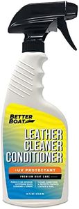 Marine Grade Cleaner and Leather Conditioner, Vinyl Cleaner for Seats, UV Protectant, Ideal for Upholstery, Car Interiors, and Spa Covers