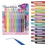 Paper Mate Flair Felt Tip Pens Medium Point Candy Pop - Pack of 24