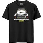 SENSIBLETSHIRTS.COM Mumbai Taxi Unisex Men/Women Regular Fit Cotton Black T-Shirt (Black_L)