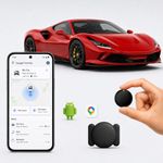 JNLIK GPS Tracker for Vehicles,Magnetic Waterproof Car Tracker,No Monthly fees, Mini Portable GPS Tracker for Cars, Trucks, Motorcycle, Anti-Theft(Android Only)