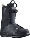 Salomon Titan BOA Mens Snowboard Boots Black/Black/Roasted Cashew 13 (31)