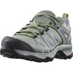 Salomon Women's X Ultra Pioneer Aero Hiking Shoes Trail Running, Oil Green/Castor Gray/Amparo Blue, 8.5