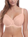 Freya Women's Fancies Underwire Balcony K Cup Bra Plunge, Opaque, Natural Beige, 36J US