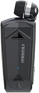 docooler F520 Auricolare Wireless Business BT5.3,Cuffia Stereo con Microfono,Auricolare in-Ear Retrattile Vivavoce Driver Sportivo Auricolare Clip telescopica