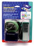 Small World Pump & Filter Kit - Filter Unit and Replacement Cartridge – For Healthy Fish and Clear Water