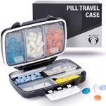 Travel Pill Container Box for Purse