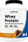 Nutricost Whey Protein Concentrate (Chocolate Peanut Butter) 5LBS - Gluten Free & Non-GMO