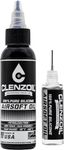 CLENZOIL Airsoft Oil | 100% Silicone Air Gun Oil & Airsoft Chamber Lube | All Purpose Silicone Lubricant Oil for Airgun Rifle & Pistol | 2 oz Bottle & 0.5 oz Needle Oiler Combo Pack