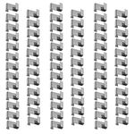 75Pcs Z Shaped Clips for Greenhouse Glass Panes,Greenhouse Clips for Glass,Stainless Steel Greenhouse W Clips Greenhouse Window Clips Glass Pane Fixings Clips,Greenhouse Glass Clips for Holding Glass