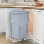 JOWBOOW Pull Out Trash Can Under Ca
