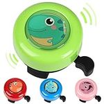 VICTGOAL Bike Bell for Kids with Loud Sound, Bicycle Bell Bike Scooter Bell Bike Accessories, Bike Horn Ringtone Alert for Toddler Boys Girls (Green)