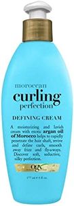 Organix Renewing Moroccan Argan Oil Curling Perfection Defining Cream, 6 Ounce, Blue (91617)