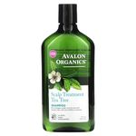 Avalon Organics Scalp Treatment Tea Tree Shampoo by Avalon for Unisex - 11 oz Shampoo