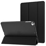 MoKo Case Fit New iPad Mini 5th Generation 7.9" 2019/iPad Mini 4 2015 - Slim Lightweight Smart Shell Stand Cover with Translucent Frosted Back Protector, with Auto Wake/Sleep - Black