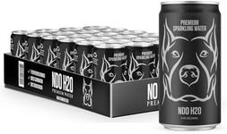 NDO H2O Premium Purified Water Case - 24 Pack (8.4 fl oz, Sparkling) | Reverse Osmosis Canned Water | Tested for Over 400 Impurities | Purified, Carbonated & Balanced | Alkaline & Minerals