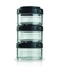 Blender Bottle Go Stak, Black, 3x 60ml