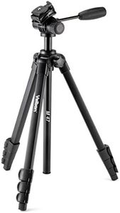 Velbon M47 62 inch Tripod with 2-Way Fluid Head with Quick Release Plate