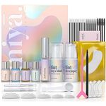 Lash Lift and Tint Kit | Brow Lamination and Tint Kit | MIYA LASH | All in 1 Eyelash and Eyebrow Lift Kit with Black Colour Tint | Keratin Lash Perm LVL | Beginner Friendly | All Tools Included