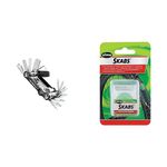 TopeakTopeak Mini 20 Pro Tool, Black & Slime 20053 Bike Skabs Patch Kit, for bike tube puncture repair, contains 6 patches and a metal scufferSlime