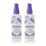 Crystal Essence Mineral Deodorant Body Spray Lavender And White Tea - 4 Fl Oz