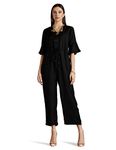 RIVER Women's Regular fit jumpsuit Women's Jumpsuits, Black, L