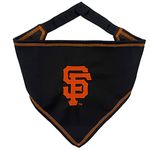 Pets First MLB SAN Francisco Giants TIE Bandana, Small/Medium. Dog Bandana Scarf Bib for Pet Cat Dog. The Ultimate Game-Day, Party Bandanna, Birthday Event