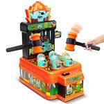 Arcade Game Toys for Ages 3 4 5 6 7 8 9+ Year Old, Whack Game Mole, Mini Electronic Interactive Hammering & Pounding Mole Toys, Gift Idea for Baby Toddler Kids Girls Boys, Cartoon Zombie Style Fun Toy