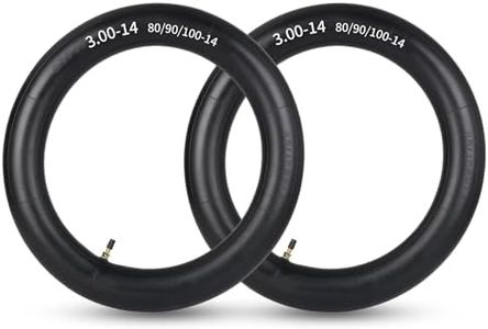 GICOOL 2 Pack with TR4 Valve Stem, Fits for 110cc 125cc 140cc 150cc 160cc Dirt Bikes Pit Bikes, 3.00-14” Dirt Bike Replacement Inner Tubes